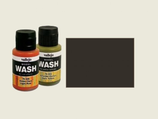 Review: Vallejo Model Wash – European dust 76.523, oiled earth 76.521