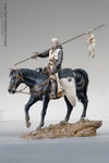 Andrea Miniatures: Classics In 90MM - Templar Knight on Horseback, c. XI.