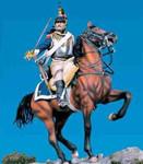 Andrea Miniatures: Classics In 90MM - French Cuirassier on Horseback, 1812