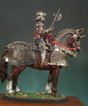 Andrea Miniatures: Classics In 90MM - Mounted German Gothic Knight