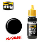 Ammo of MIG Washable Black Acrylic Paint