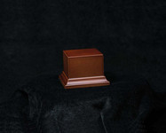 Andrea Miniatures - Noble Wood Base - Brown Lacquer 5