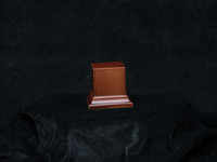 Andrea Miniatures - Noble Wood Base - Brown Lacquer 2