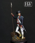 Heroes & Villians Miniatures - Officer Continental Army 1779