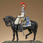 Metal Modeles - Mounted Sergent Major, 1st Regt of Carabiniers