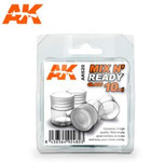 AK Interactive - Mix n’ Ready Glass 10ml Jars