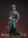 FeR Miniatures: Faherenheit Miniature Project - Confederate Artillery Officer, Gettysburg, 1863