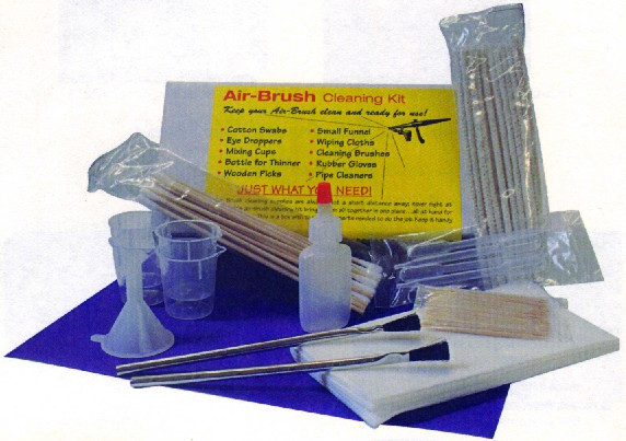 Air Brush Cleaning Kit & Supplies – Flex-I-File