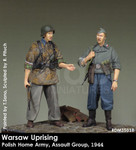 Rado Miniatures - Warsaw Uprising, Polish Home Army, Assault Group, 1944