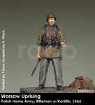 Rado Miniatures - Warsaw Uprising, Polish Home Army, Rifleman W/Kar98k