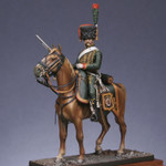 Metal Modeles - Mounted chasseur of the Guard, Tenue de service d'été