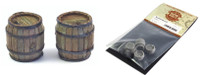 Matho Models - Wooden-Type Barrels, Resin (2)
