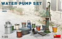 Miniart Models - Water Pump Set w/buckets, cans, etc