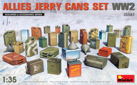 Miniart Models - WWII Allies Jerry Cans Set