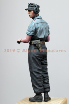 Figurine Alpine Miniatures 35138 Panzer Officer 1/35 - Neuf