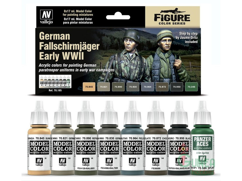  Model Color Paint Set - WWII German Colors : Arts, Crafts &  Sewing
