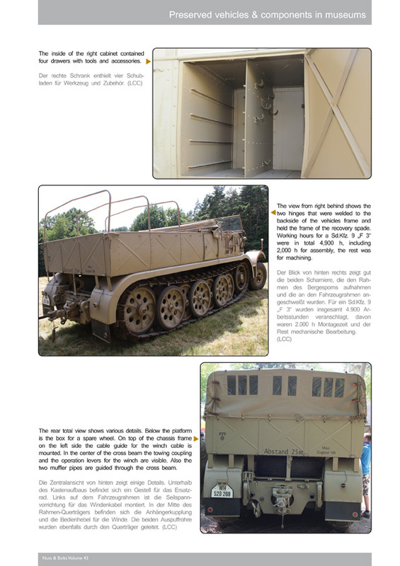 Nuts & Bolts - Vol 43: Famos Sd.Kfz. 9 18 ton Zugkraftwagen, armoured and  unarmoured variants