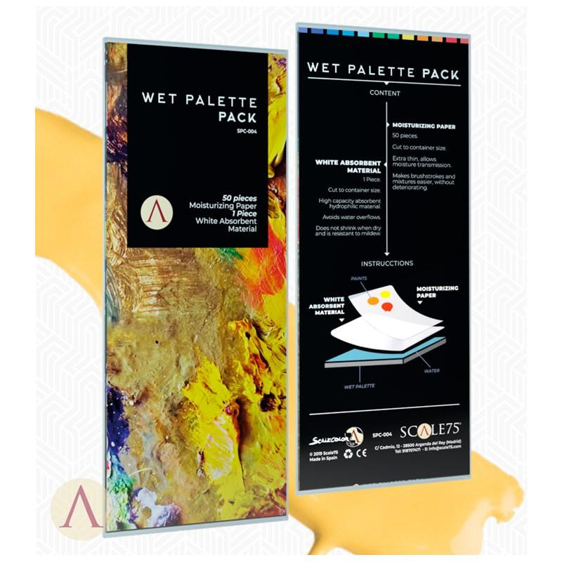 Scale 75 - Wet Palette paper Pack - LAST CAVALRY LLC