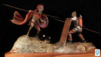 Alexandros Models - Immortal and Spartan Warrior, Thermopylae, 480BC
