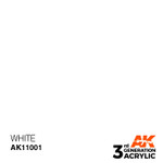 AK Interactive: 3rd Generation Acrylic - White