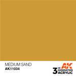 AK Interactive: 3rd Generation Acrylic - Medium Sand