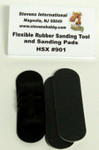 Hobby Stix - Flexible Rubber Sanding Tool w/3 diff Waterproof Sanding Pads