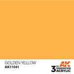 AK Interactive: 3rd Generation Acrylic - Golden Yellow