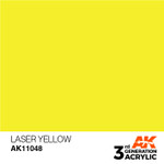 AK Interactive: 3rd Generation Acrylic - Laser Yellow