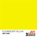 AK Interactive: 3rd Generation Acrylic - Fluorescent Yellow