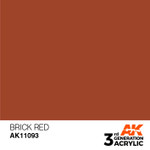 AK Interactive: 3rd Generation Acrylic - Brick Red