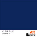 AK Interactive: 3rd Generation Acrylic - Clear Blue