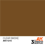 AK Interactive: 3rd Generation Acrylic - Clear Smoke