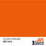 AK Interactive: 3rd Generation Acrylic - Clear Orange