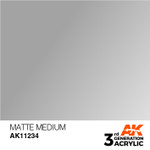 AK Interactive: 3rd Generation Acrylic - Matte Medium