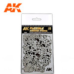 AK Interactive - Flexible Airbrush Stencil for 1/48, 1/72