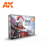 AK Interactive: 3rd Gen - Non-Metallic Metal Steel Acrylic Paint Set