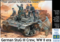 Masterbox Models - WWII German StuG III Crew