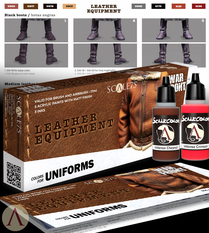 Scale 75 2024 wood and leather