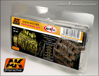 AK Interactive - Engines and Metal Weathering Set