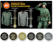 AK Interactive: 3rd Gen - Field Grey (Feldgrau) Uniforms Set