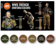 AK Interactive: 3rd Gen - WWII French Uniform Set