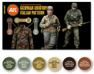 AK Interactive: 3rd Gen - WWII German Uniform, Italian Pattern Set
