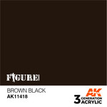 AK Interactive: 3rd Gen Figures - Brown Black