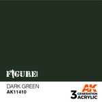 AK Interactive: 3rd Gen Figures - Dark Green