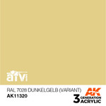 AK Interactive: 3rd Gen AFV - RAL 7028 Dunkelgelb (Variant)