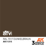 AK Interactive: 3rd Gen AFV - RAL 7017 Dunkelbraun