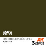 AK Interactive: 3rd Gen AFV - RAL 6003 Olivgrun Opt.2