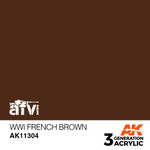 AK Interactive: 3rd Gen AFV - WWI French Brown