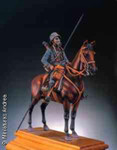 Andrea Miniatures: The Great War - Mounted Bavarian Lancer, 3rd Regiment, wearing gas mask