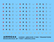 Archer Fine Decals and Transfers - German Helmet Insignias